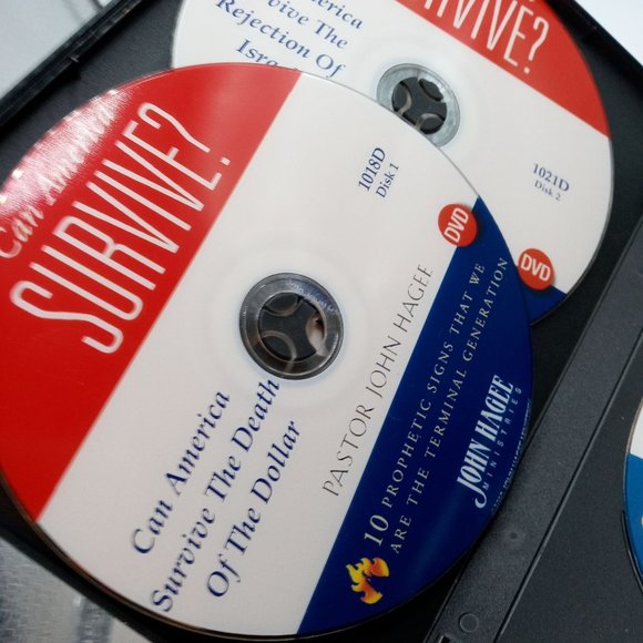 Can America Survive DVD Christian Gospel Israel Iran Hagee Ministries 3 DVDs Set - Picture 6 of 7